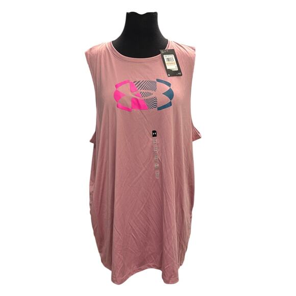 Under Armour 2X Velocity Split Logo Tank NWT - Picture 1 of 9